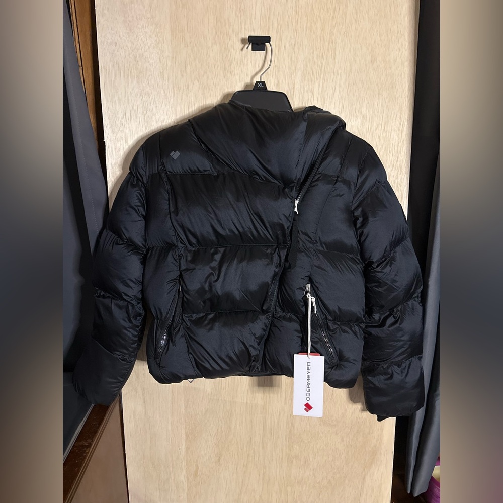 Obermeyer Women's Midnight Black Puffer Coat